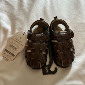 Brown Kids Sandals